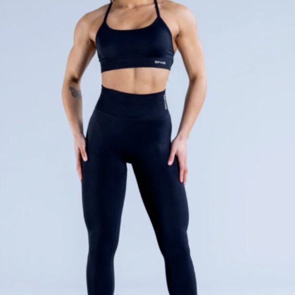 DFYNE Dynamic Top & Leggings Set S Black - Picture 1 of 6